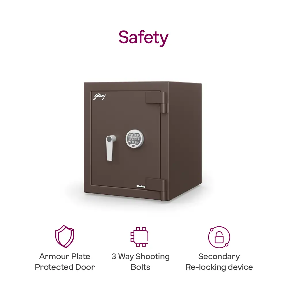 Godrej Matrix 1814-12 V7 (59L) EL Coffee Home Locker 